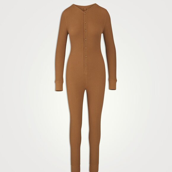 BNWT SS22 SKIMS WAFFLE ONESIE XS & S & M - Picture 1 of 8